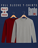 Unisex Full Sleeve Tee COMBO