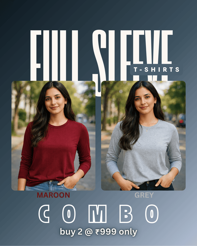 Unisex Full Sleeve Tee COMBO