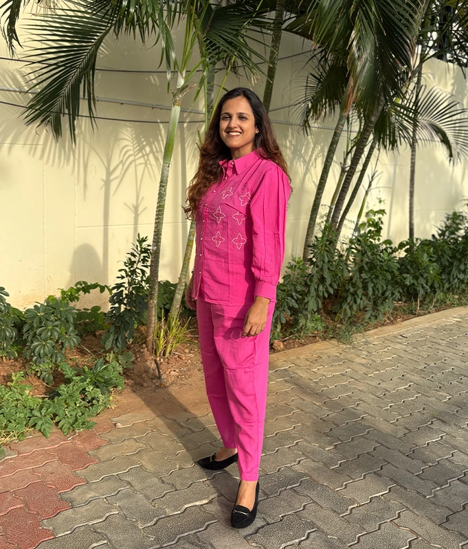 Fuchsia Co-ord Set