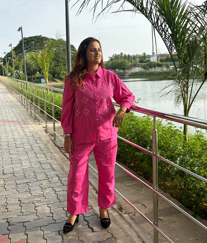 Fuchsia Co-ord Set
