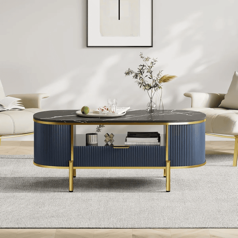 Furnlluxra Luxury Marble Coffee Tables | Modern & Stylish Designs