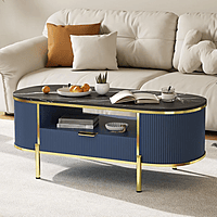 Furnlluxra Luxury Marble Coffee Tables | Modern & Stylish Designs