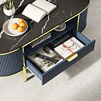 Furnlluxra Luxury Marble Coffee Tables | Modern & Stylish Designs