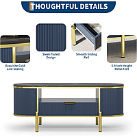 Furnlluxra Luxury Marble Coffee Tables | Modern & Stylish Designs