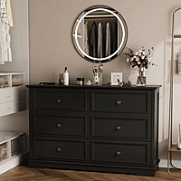 Furnlluxra 47.2'' W 6 - Drawer Dresser
