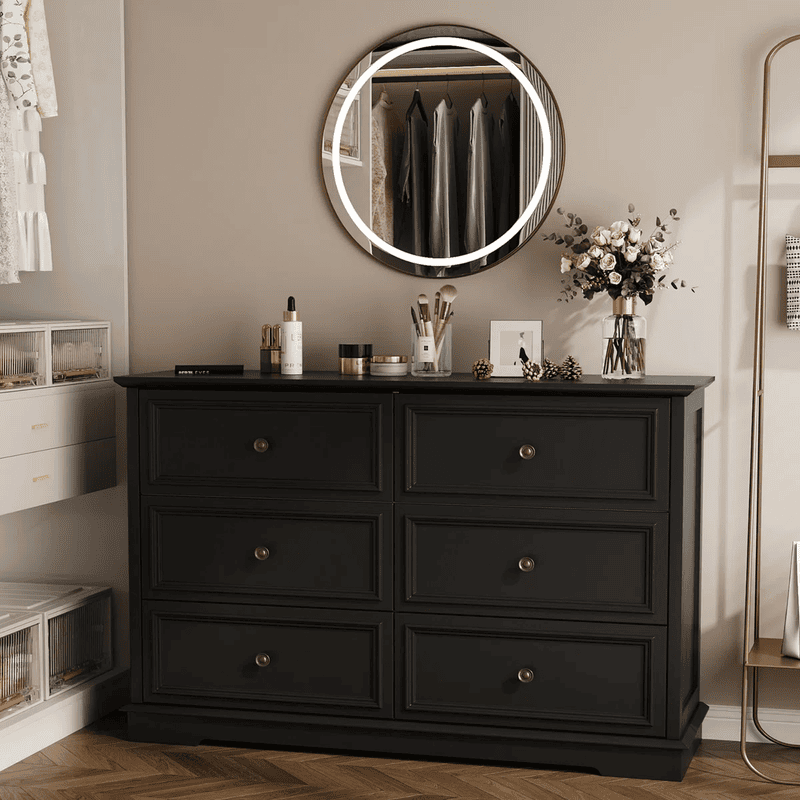 Furnlluxra 47.2'' W 6 - Drawer Dresser