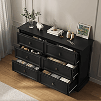 Furnlluxra 47.2'' W 6 - Drawer Dresser
