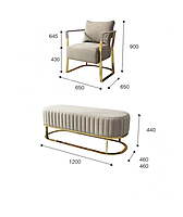 Furnlluxra Milano Livining Room Set