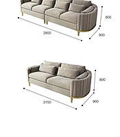 Furnlluxra Milano Livining Room Set