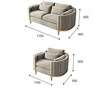Furnlluxra Milano Livining Room Set