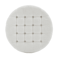 Furnlluxra Upholstered Ottoman in towl fabric