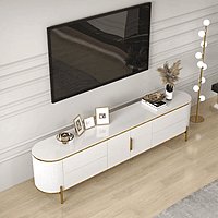 Furnlluxra Floating TV Stand & Media Console for 65" Screens