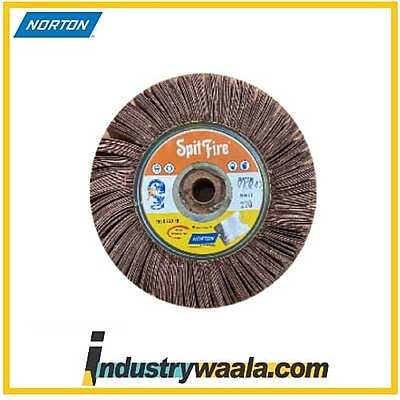 Norton 6 X 2 Inch 80 GRIT FA409 Flap Wheels