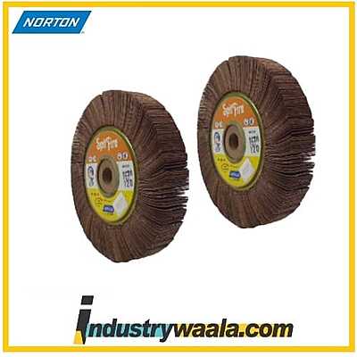 Norton 6 X 2 Inch 80 GRIT FA409 Flap Wheels