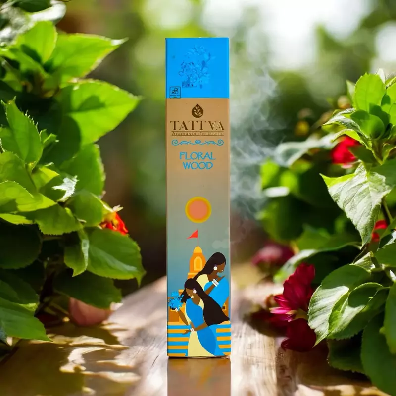 Tattva FLORAL WOOD Incense Sticks