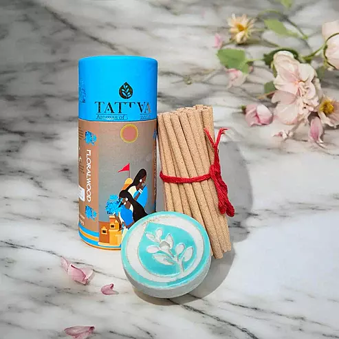 Tattva FLORAL WOOD Dhoop Sticks