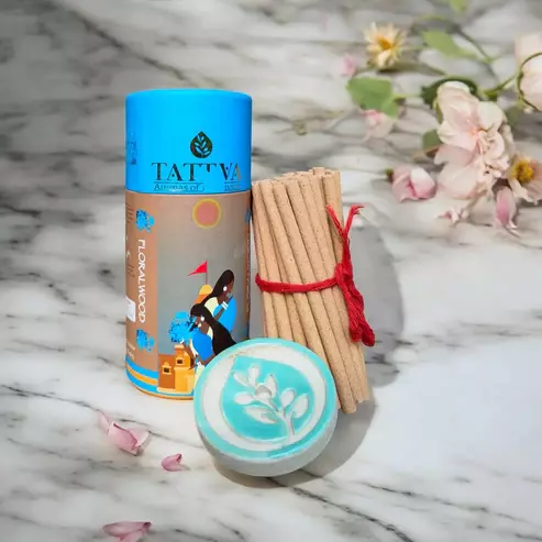 Tattva FLORAL WOOD Dhoop Sticks