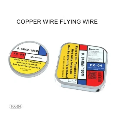 FX-04 0.04mm Copper Flying Line for Motherboard PCB Repair - 100 Meter