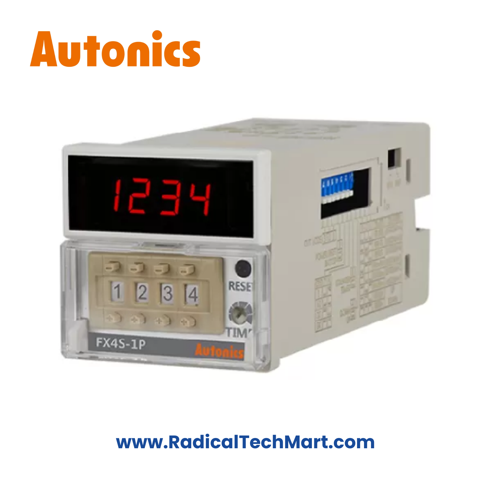 Autonics FX4S-1P4 Digital Counter/Timer with LED Display