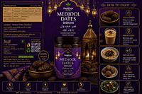 Medjool Dates Seedless | Healthyx Zone