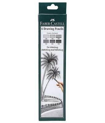 Faber Castell - Drawing Pencils - Set of 6