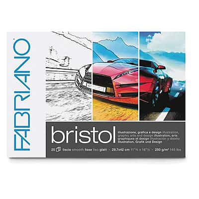FABRIANO BRISTOL PAD 250gsm A3