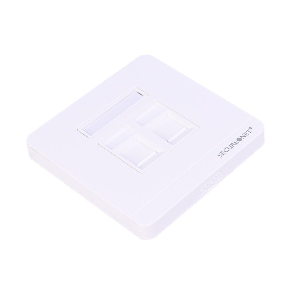 Secure Net S-RJ45 FP BF1006-2P FACE PLATE SINGLE