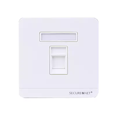 Secure Net S-RJ45 FP BE1004-1P FACE PLATE SINGLE