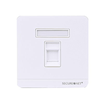 Secure Net S-RJ45 FP BE1004-1P FACE PLATE SINGLE