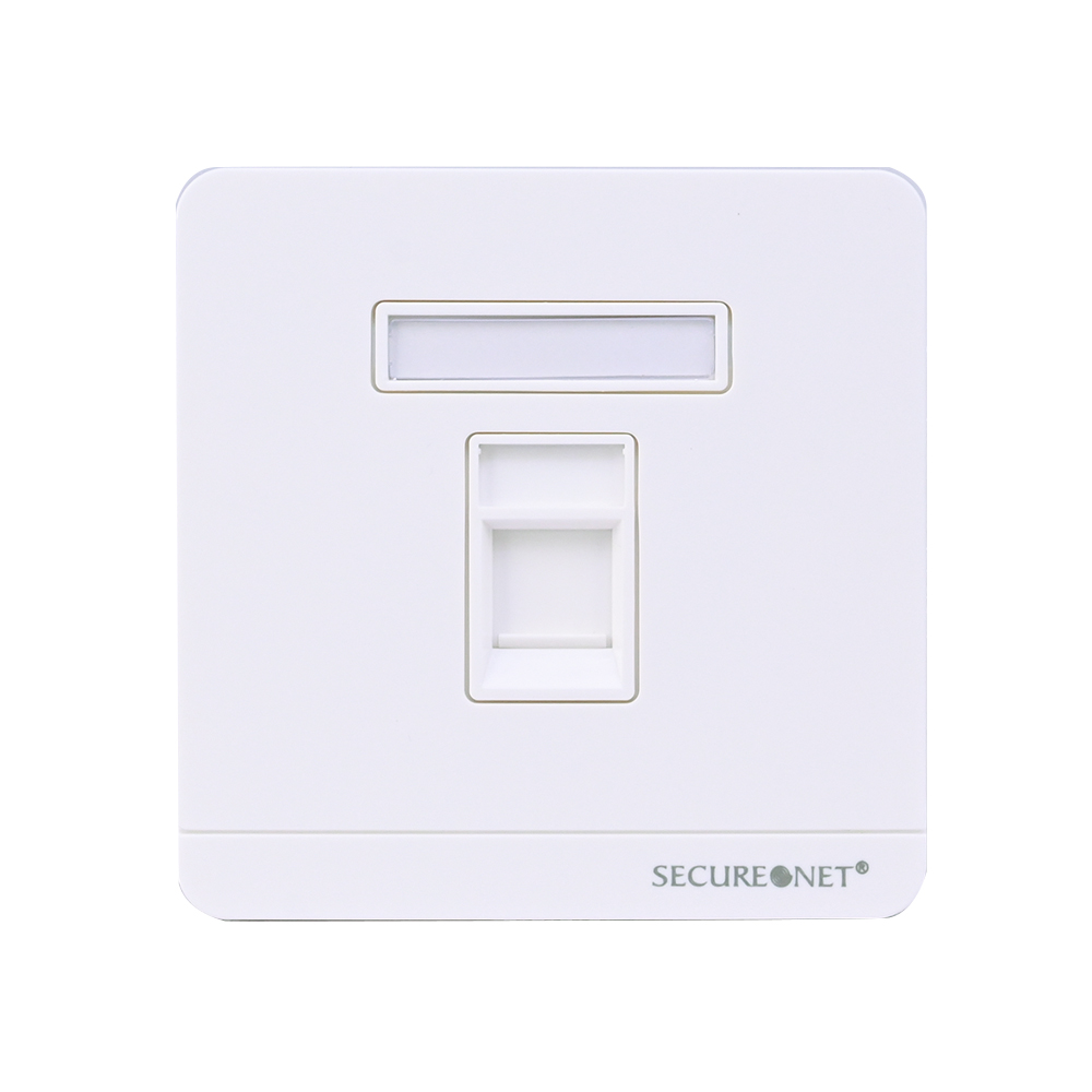 Secure Net S-RJ45 FP BE1004-1P FACE PLATE SINGLE