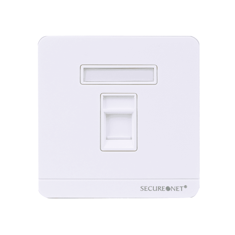 Secure Net S-RJ45 FP BE1004-1P FACE PLATE SINGLE