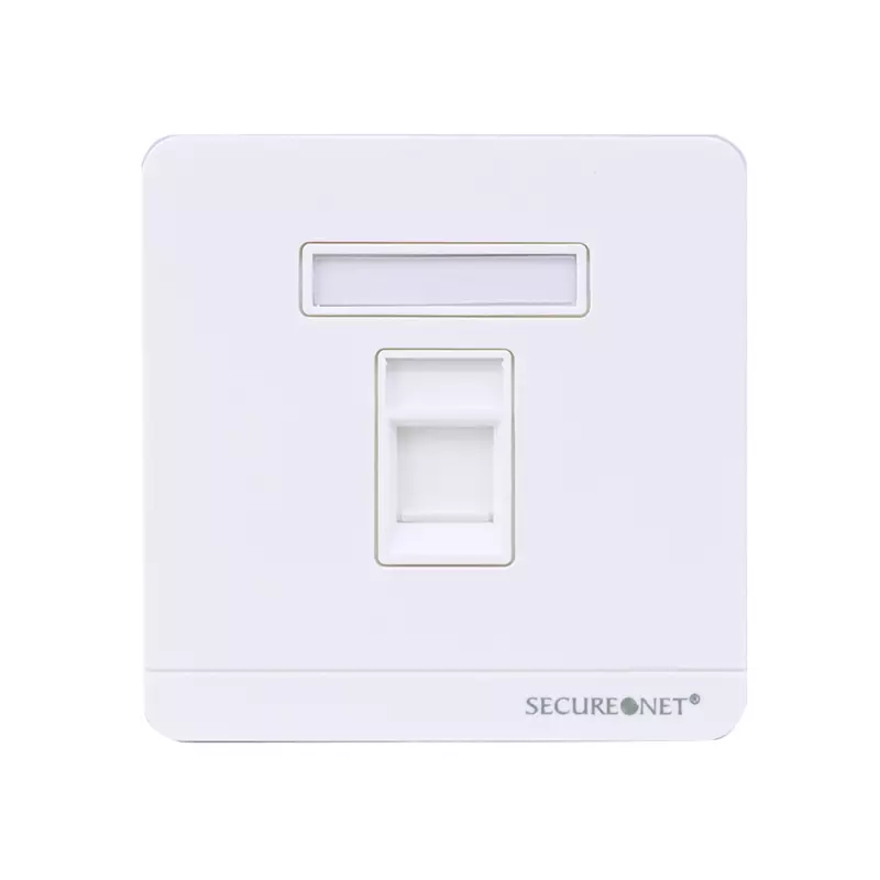 Secure Net S-RJ45 FP BE1004-1P FACE PLATE SINGLE