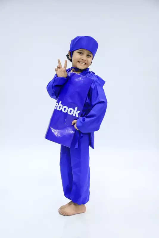 Facebook Fancy Dress Costume For Kids