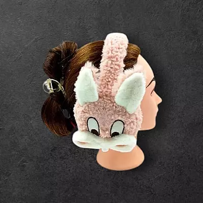 Cute Blue Bunny Earmuff Headband | Warm & Stylish Winter Ear Warmer