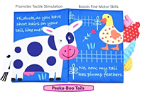 Quiet Book - Farm Tails