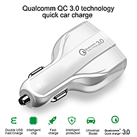ZigDeal Fast Car Charger QC 3.0 – Quick Charging | Dual USB Ports | Compact & Efficient Design