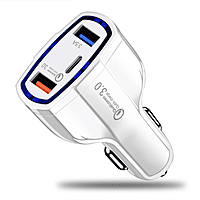 ZigDeal Fast Car Charger QC 3.0 – Quick Charging | Dual USB Ports | Compact & Efficient Design