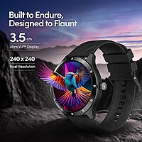 Fastrack Jupitor R2 Smart Watch, 1.38” (3.50 cm)TFT Display, 240 * 240 Pixel Resolution, SingleSync BT Calling, AI Voice Assistant, 100+ Sports Modes & Smartwatch Faces,Upto 5 Day Battery, IP68 (Beige Fastrack Jupitor R2 Smart Watch, 1.38” (3.50 cm)TFT Display, 240 * 240 Pixel Resolution, SingleSync BT Calling, AI Voice Assistant, 100+ Sports Modes & Smartwatch Faces,Upto 5 Day Battery, IP68 (Beige