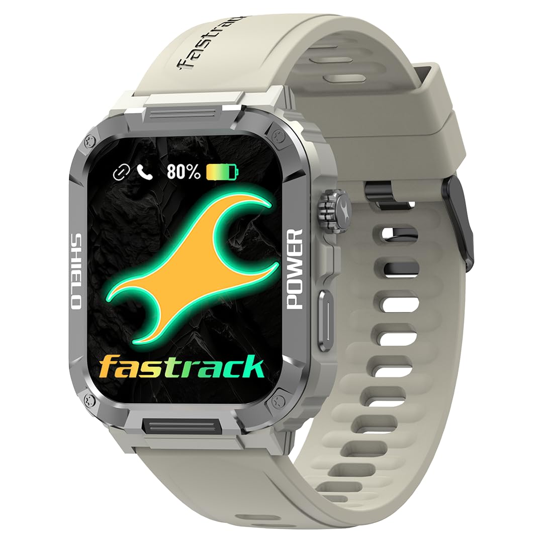 Fastrack Limitless Valor Rugged Smartwatch (4.85cm) 1.91" UltraVU Display, BT Calling, 100+ Sports Modes Fastrack Limitless Valor Rugged Smartwatch (4.85cm) 1.91" UltraVU Display, BT Calling, 100+ Sports Modes