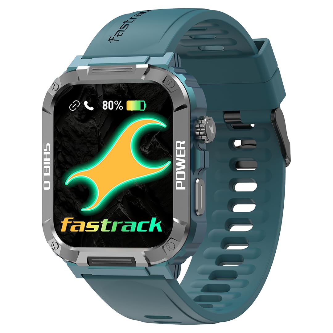 Fastrack Limitless Valor Rugged Smartwatch (4.85cm) 1.91" UltraVU Display, BT Calling, 100+ Sports Modes Fastrack Limitless Valor Rugged Smartwatch (4.85cm) 1.91" UltraVU Display, BT Calling, 100+ Sports Modes