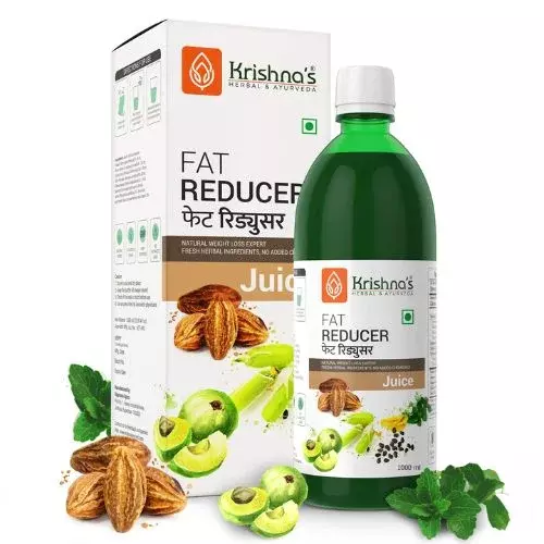 Krishna's Fat Reducer Juice: Detox and Slim Down Naturally!- 1000ml