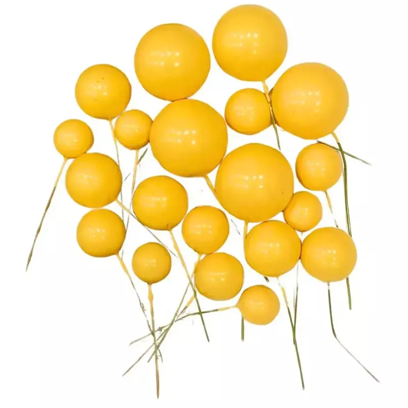 Faux Ball Yellow