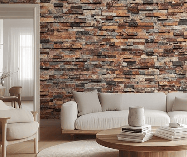 Faux Brick / Stone / Wood Custom Wallpapers