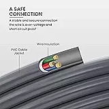 Portronics Konnect G2 – 3-Pin Laptop Power Cable, 1.5M, durable and flexible design, ensures reliable power supply, compatible with various laptops, ideal for home and office use.