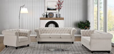 Vikinterio 3 Piece Living Room Set Vikinterio 3 Piece Living Room Set