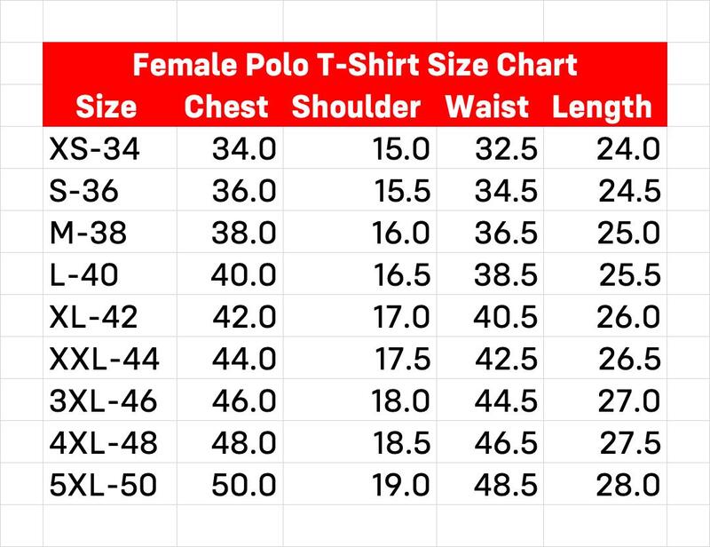 MFL Female Polo T Shirt