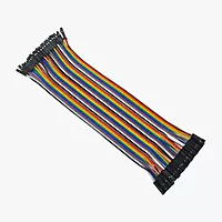 Generic Female to Female Jumper Wires – 40 Pcs, 20cm – For Breadboard, Arduino, and Raspberry Pi Projects