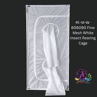 4E-M-W-606090 Eco Mesh White Insect Rearing Cage