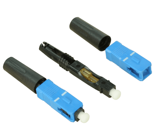 Digisol Channel SCS Fiber Optic Field Assembly Connectors, SC, APC Type