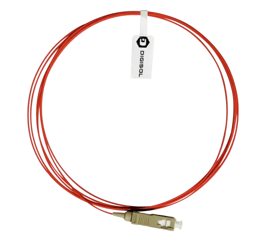 Digisol Channel SCS Pigtail, MM(OM1)(62.5), Simplex SC, PC Type, 2M